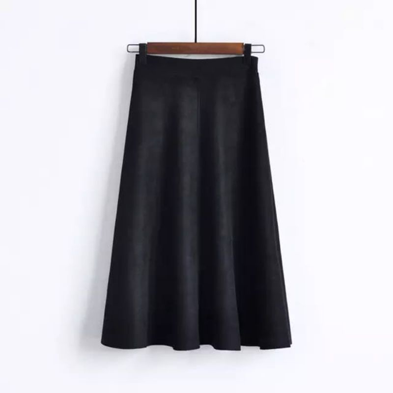 ALEEYA Rok Suede 7/8 / Samantha Midi Skirt Suede (2511)