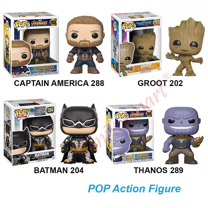 Pop Action Figure Mainan Anak Pajangan