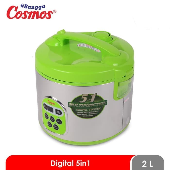 Cosmos Digital Rice Cooker 2 L CRJ-2301 D - Garansi Resmi 1 Tahun