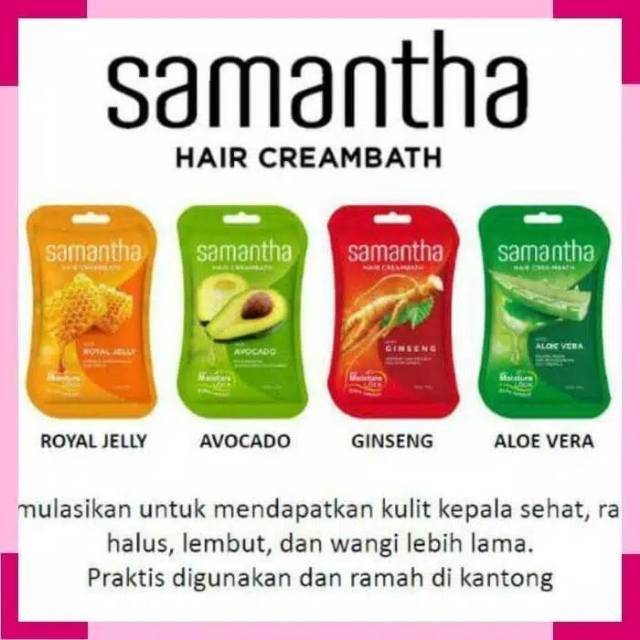 ❤ PAMELA ❤ Samantha hair creambath 30 gr sachet