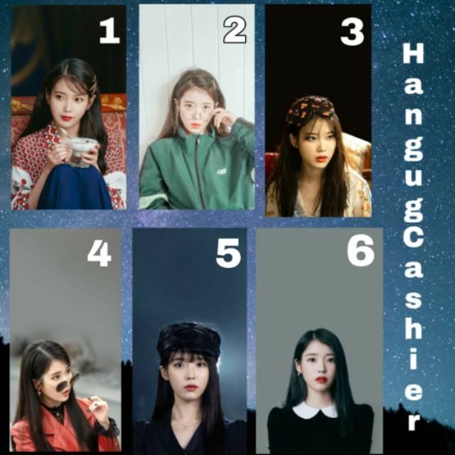 

IU poster A4/A3+ bahan Art Karton glossy (bisa req foto lain)