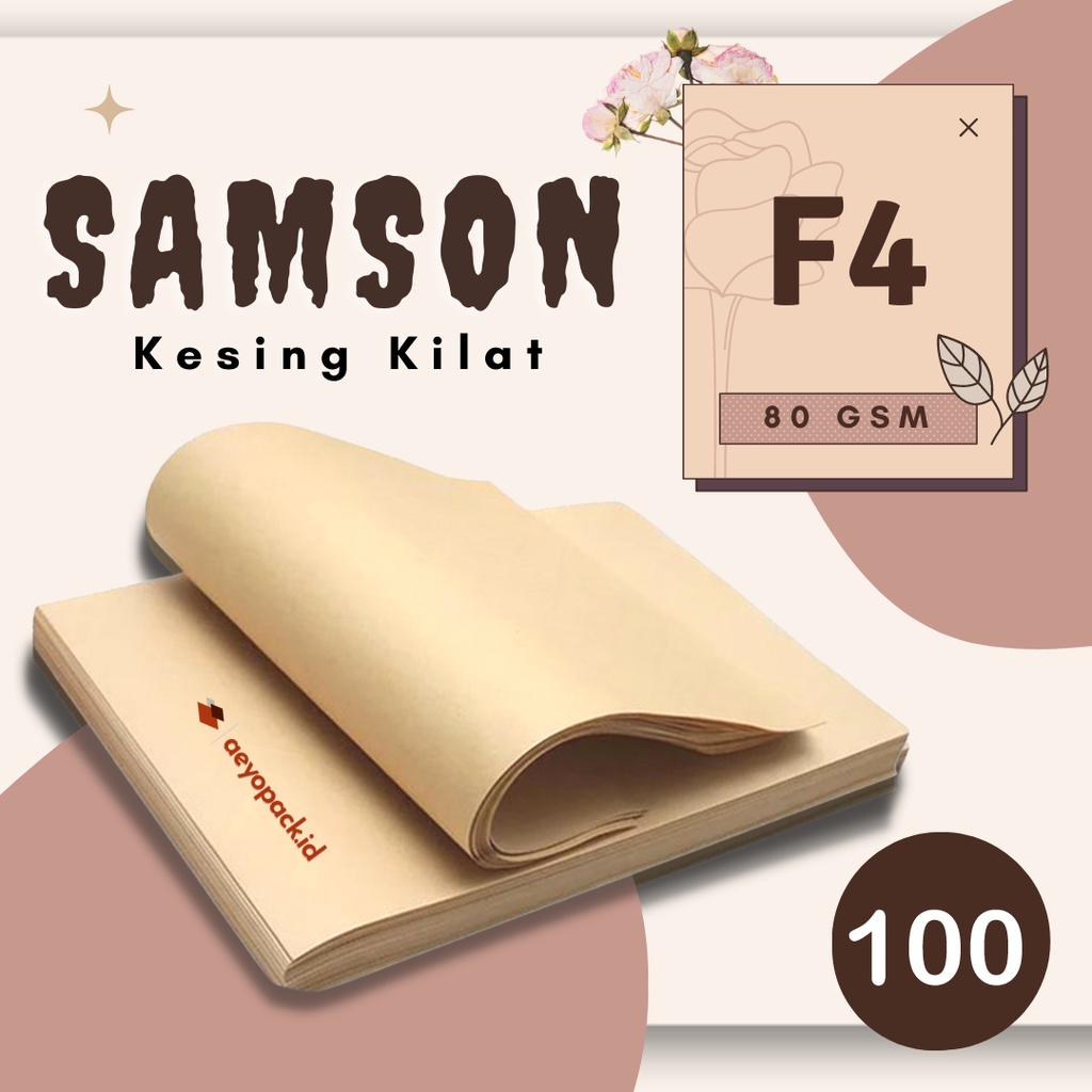 

Samson Kraft 80 gsm F4 isi 100 lembar