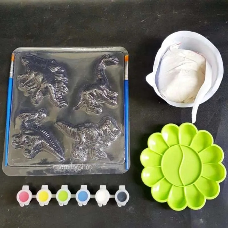 Mainan mould and paint fridge anak, Mainan prakarya DIY