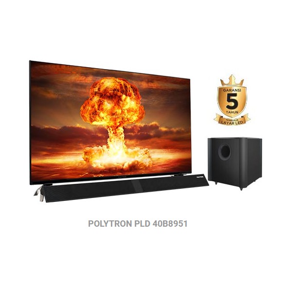 LED Polytron Free CINEMAX SOUNDBAR PLD40B8850 / PLD 40B8850