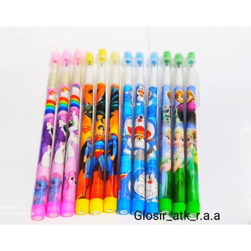 

Pensil Sambung motif//pensil anak//pensil karakter