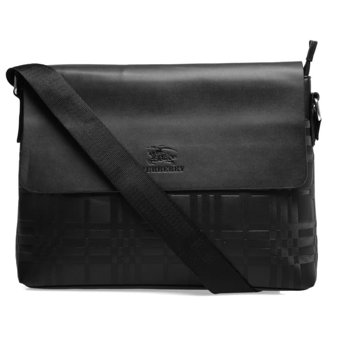 Termurah dan Terlaris Tas Selempang laptop kulit pria (BURBERRY)
