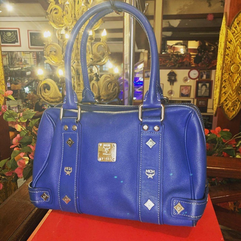 mcm hand bag