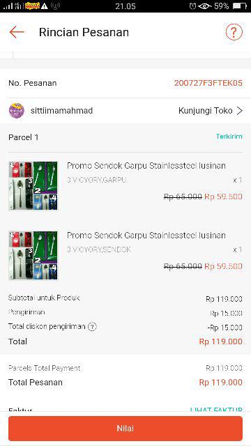 Promo Sendok Garpu Stainlessteel Lusinan