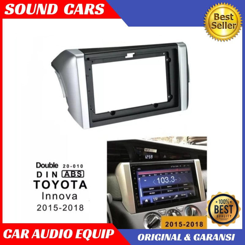 Frame Android innova Reborn 9" Head Unit Android 9 in Innova Reborn Best Quality Garansi Original