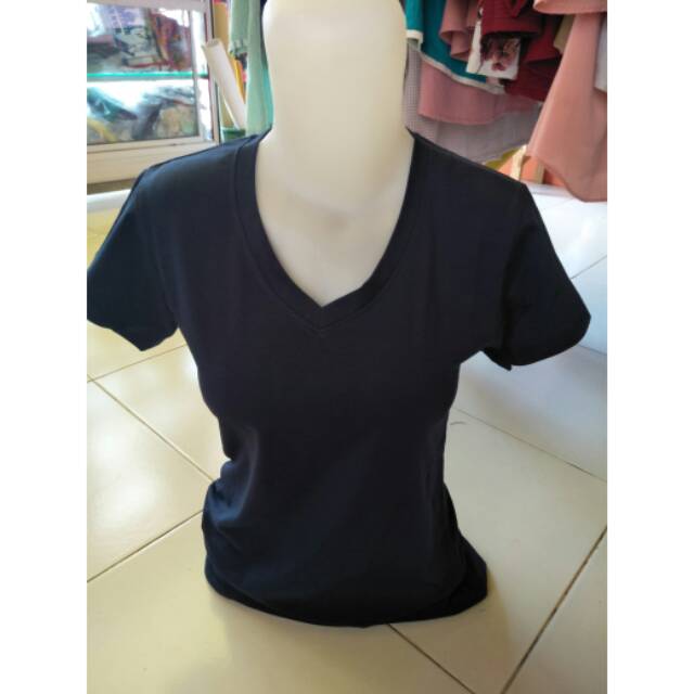 Kaos polos belle cewek/wanita size L