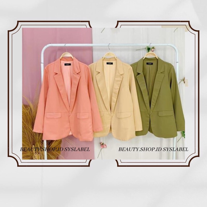 Bao Blazer - Blazer Wanita - Outer Blazer Premium - Ada Furing F3