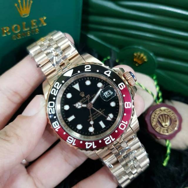 Jam tangan ROLEX GMT matic kualitas Original