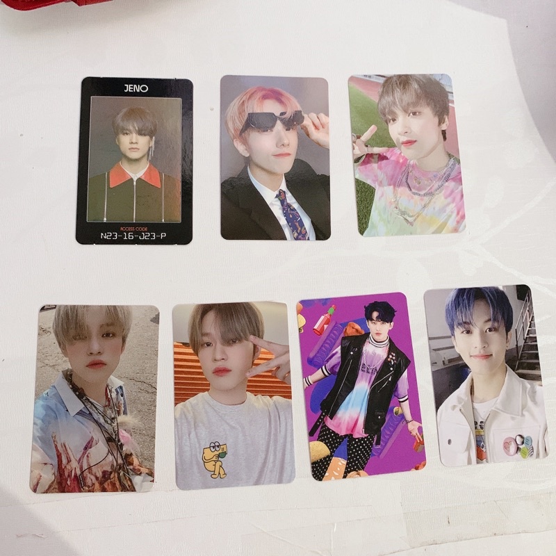 Mark Photocard ar clip Jewel, Mark ar clip, Chenle chilling versi, chenle cafe photocard, haechan he