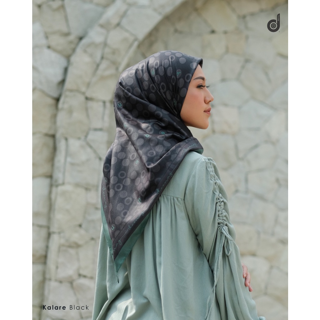 DRL Fashion- Hijab Deenay Original Kalare Black