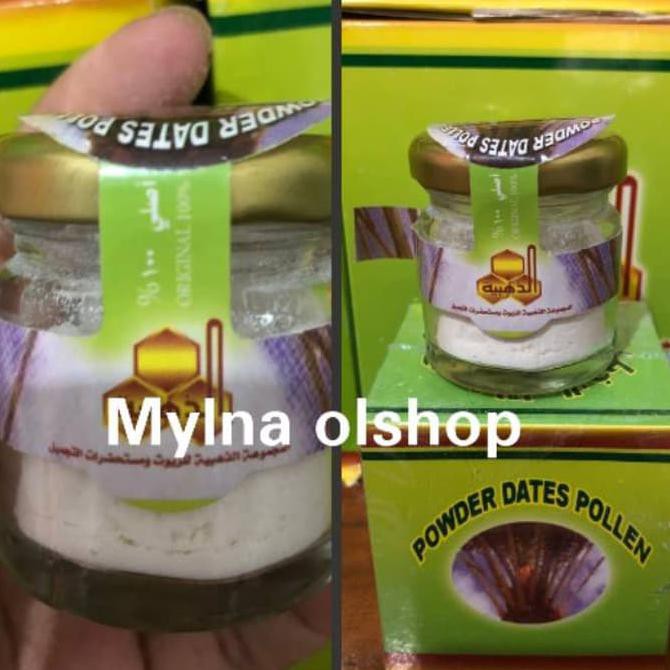 

Buruan Beli Termurah Serbuk Kurma Muda Promil Powder Dates Pollen Asli Saudi