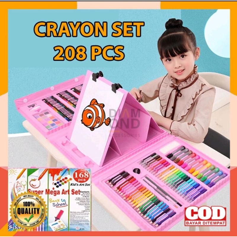 

Crayon set / Art Set 208 PCS