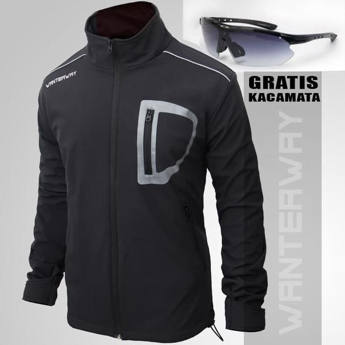 Diskon Jaket Pria / Jaket Motor Harian / Jaket Waterproof Anti Air - M