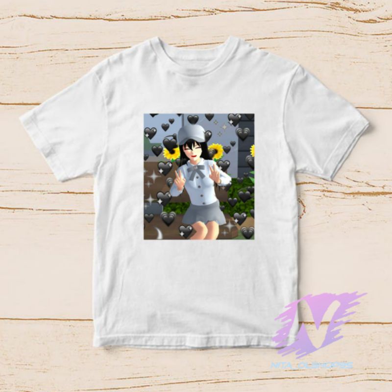 kaos sakura school simulator baju kaos anak sakura