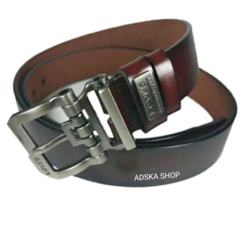 IKAT PINGGANG PRIA COWOK KULIT ASLI ROBOT PRODAK PREMIUM