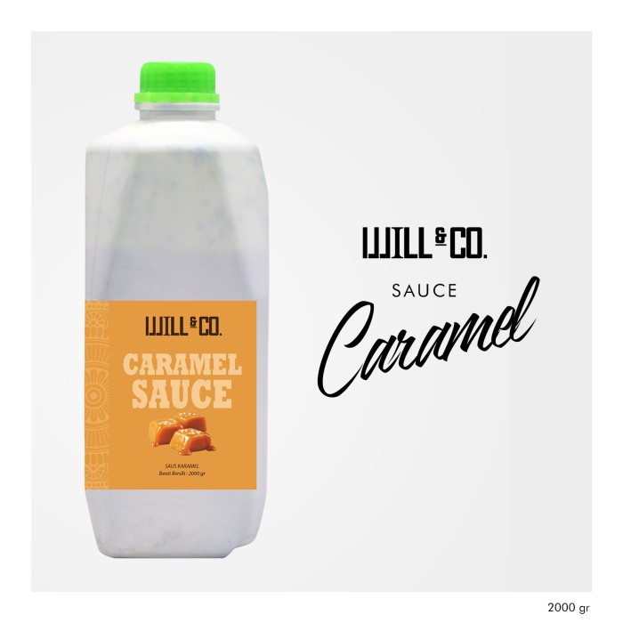 

WillCo Sauce Caramel 2L