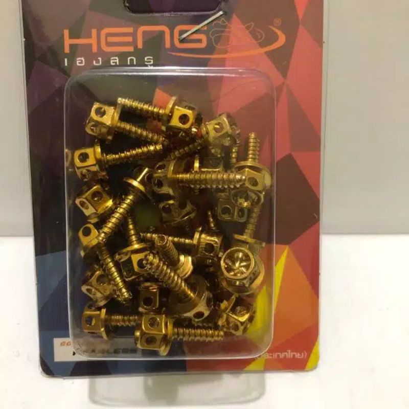 Baut probolt heng flower body honda dan yamaha mio, beat,vario,scoopy / baut body probolt heng honda