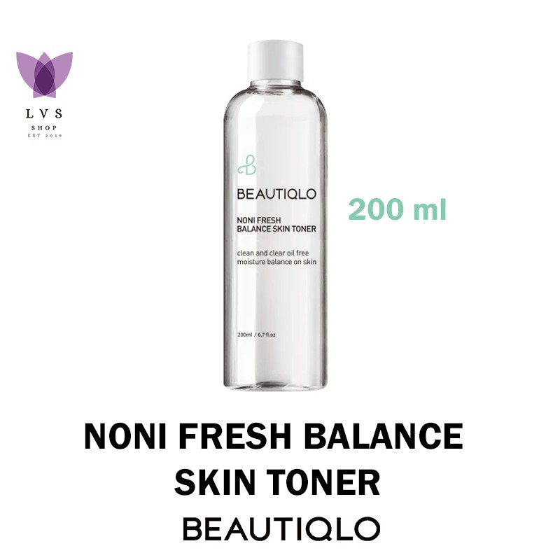 beautiqlo noni fresh balance skin toner review