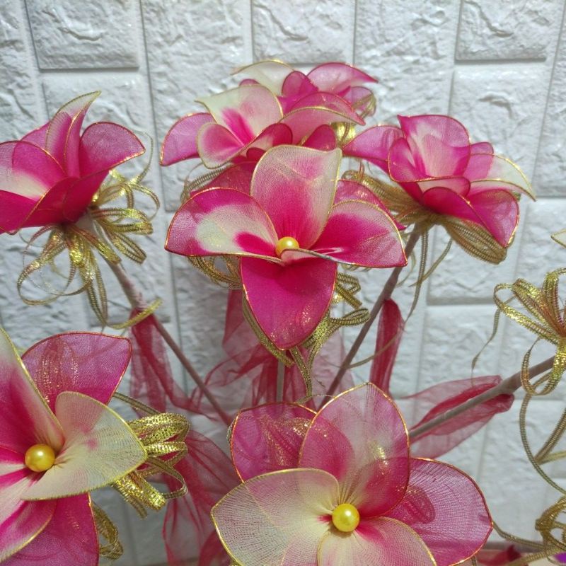 bunga telur,pokok telok, bunga tempat telur aqiqah, bunga telur pengantin, hiasan