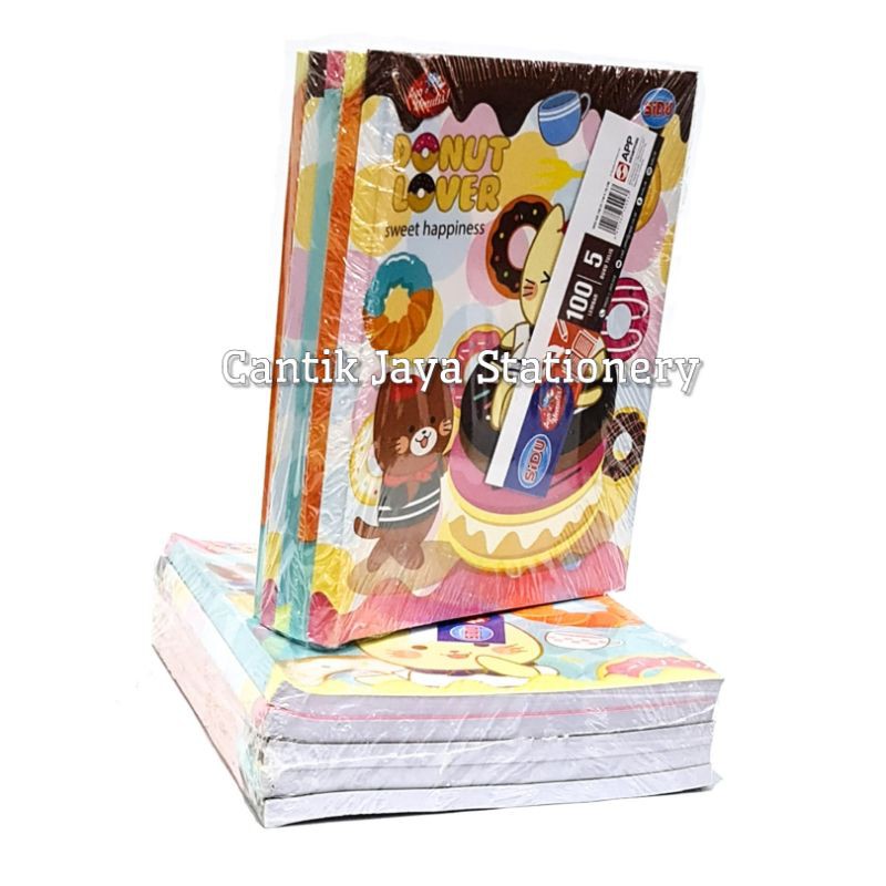 

1 PAK / 5 Buku Tulis SIDU 100 Lembar SINAR DUNIA