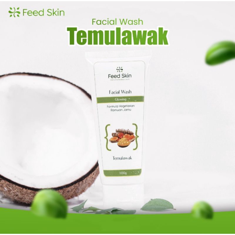 Skincare: Masker & Facial Wash Feed Skin Temulawak by Salina Herbal