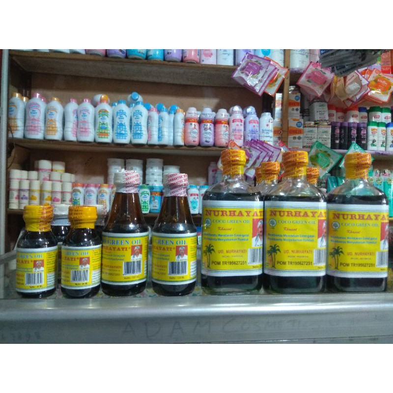 Minyak Nurhayati Asli (minyak kelapa hijau)
