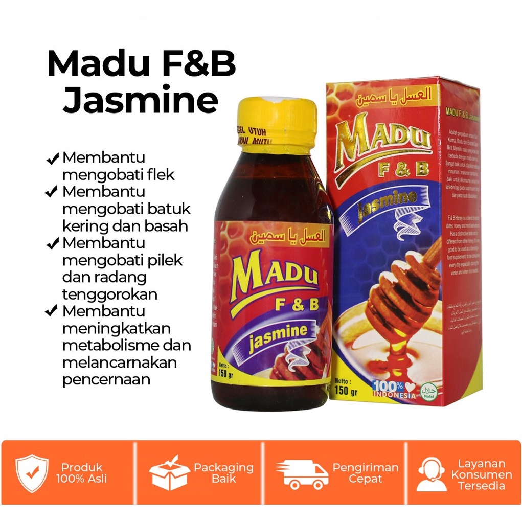 Madu F&B Obat Batuk Herbal Obat Batuk Anak Madu Batuk Jasmine Obat Batuk Pilek Anak Obat Flu Anak