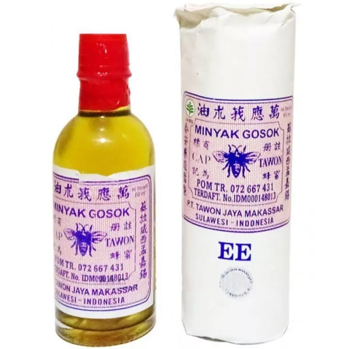 MINYAK TAWON CC 20ML / MINYAK GOSOK CAP TAWON 100% ORIGINAL