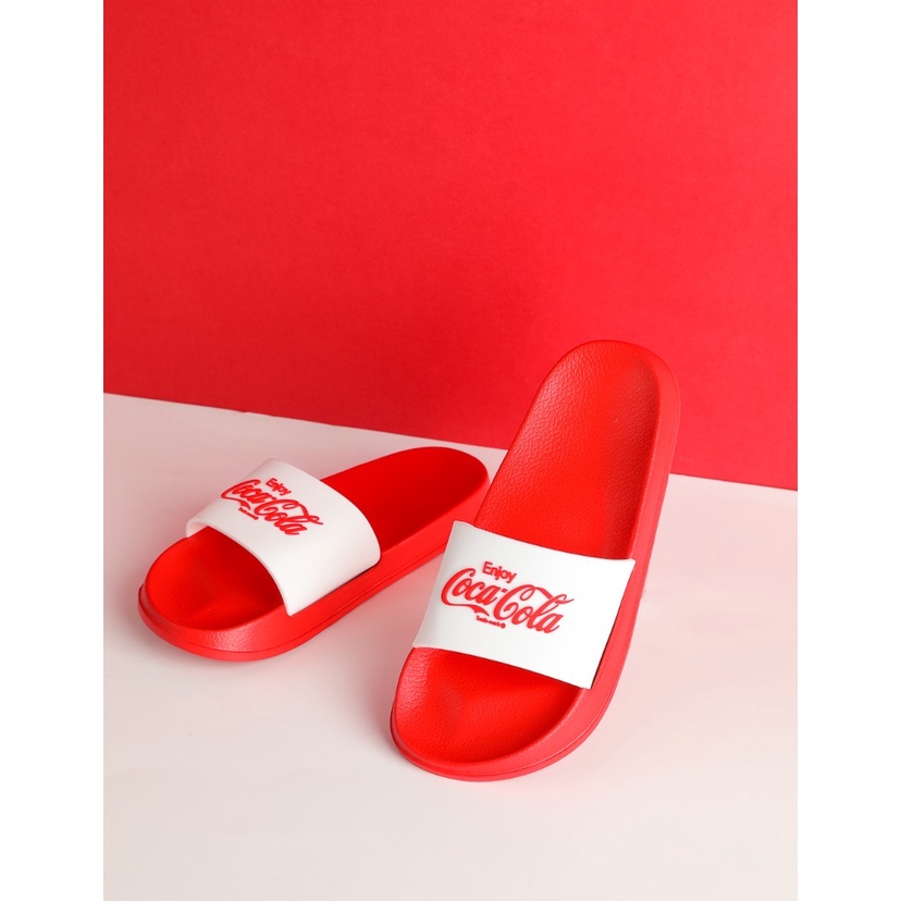 Miniso Sendal Fashion Slippers Coca-Cola