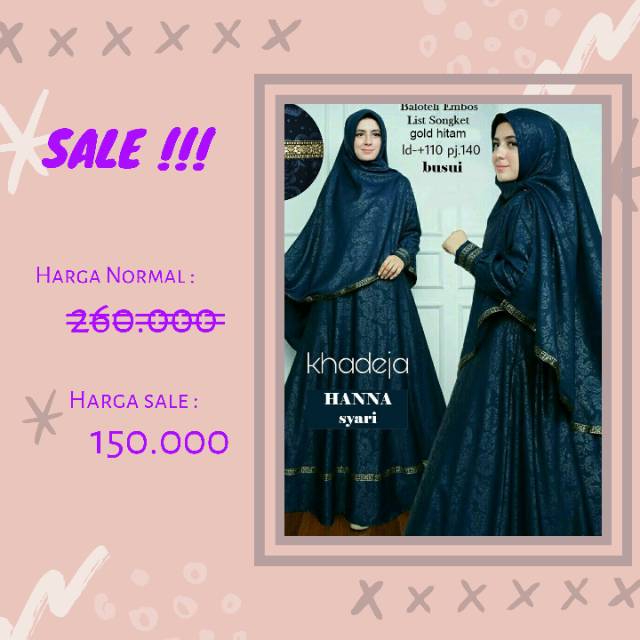 DISKON / PROMO / SALE / GAMIS DEWASA