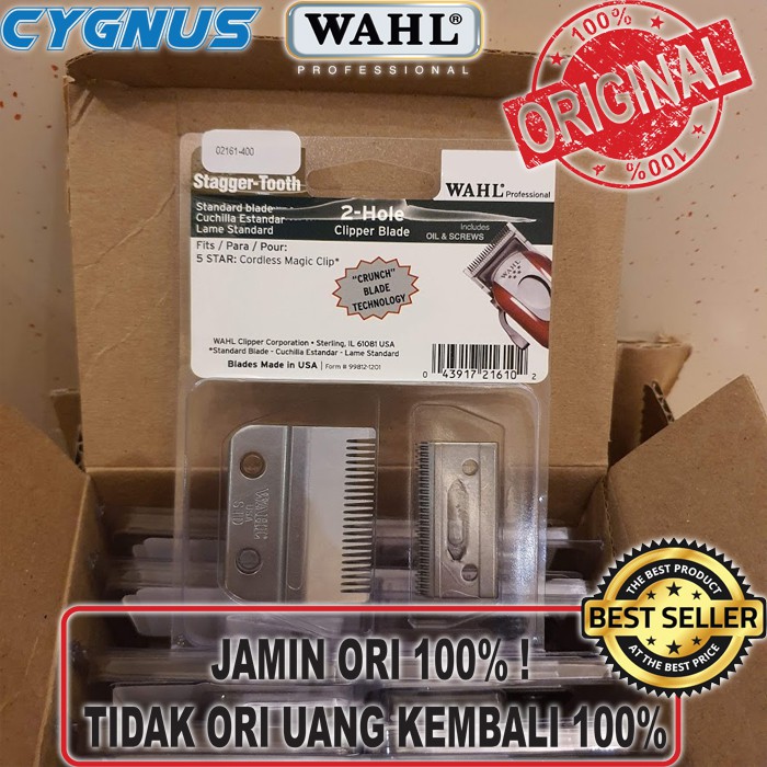 Mata Pisau / Wahl Blade Set untuk Cordless Magic Clip ORI USA Pisau Clipper