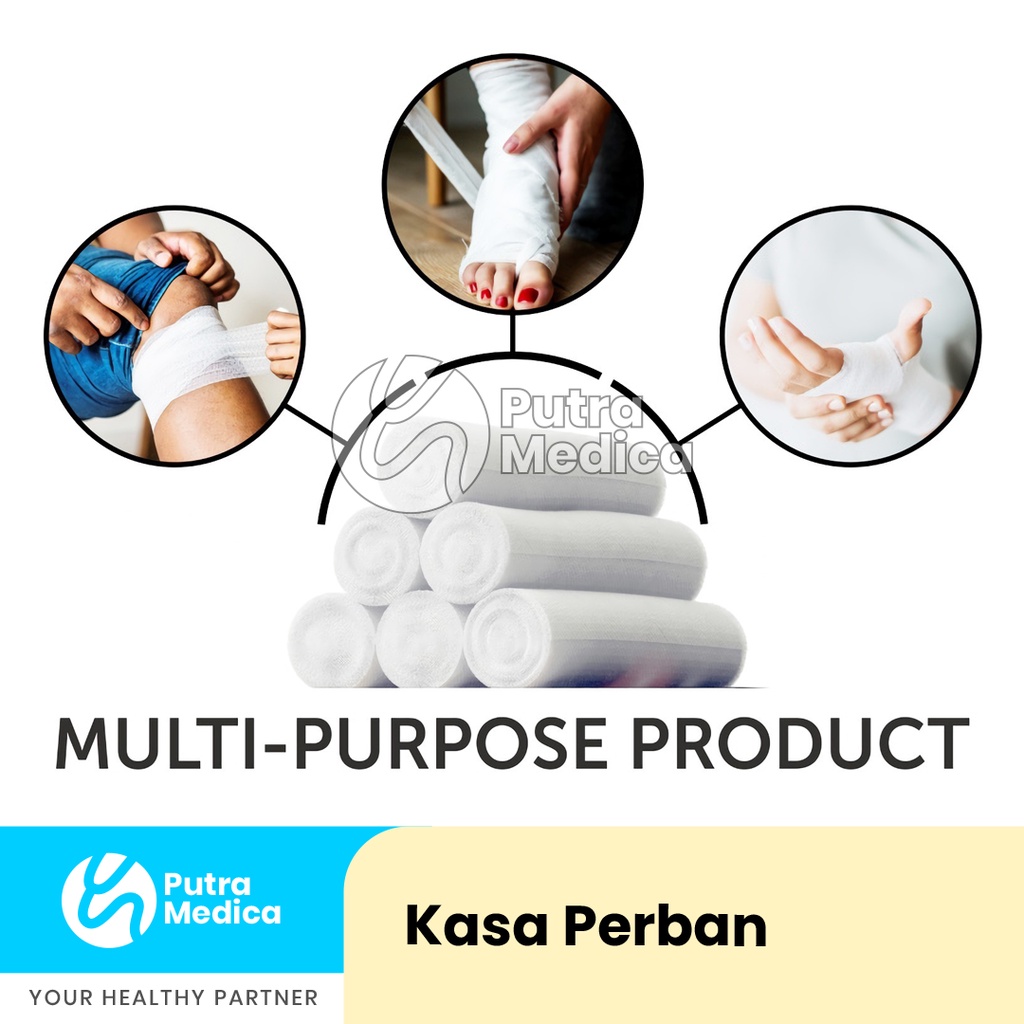 Kasa Perban - 1 Pc / Kassa Verban / Perlengkapan P3K / Pembalut Pembungkus Penutup Luka