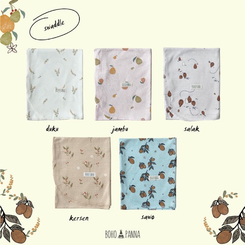 BOHOPANNA Swaddle (Bedong Bayi)