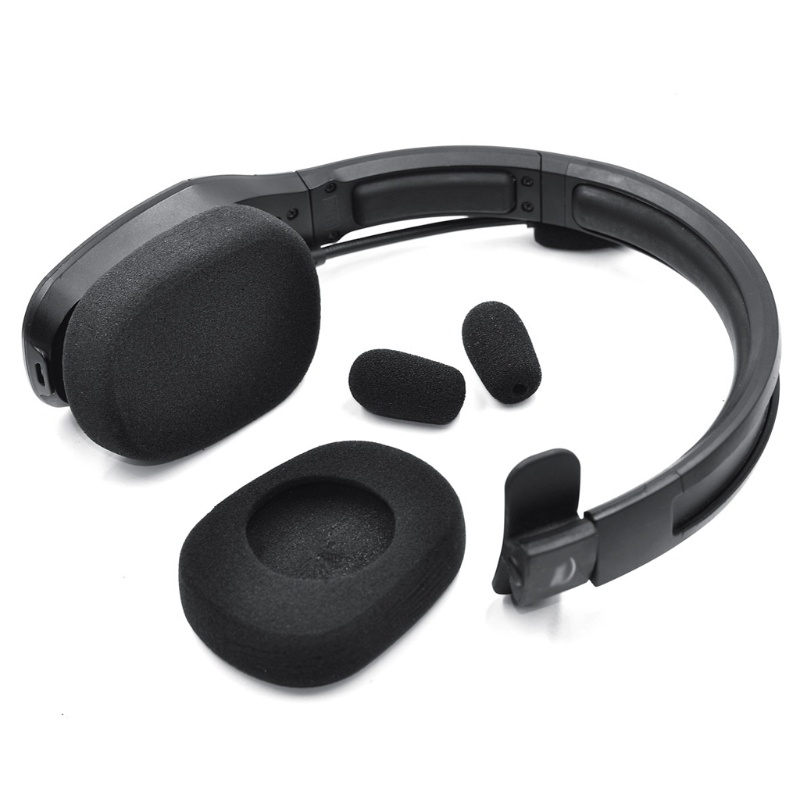 Cre Bantalan Earpad Headphone Bahan Busa Lembut Untuk Vxi Blueparrott B450-Xt B450Xt