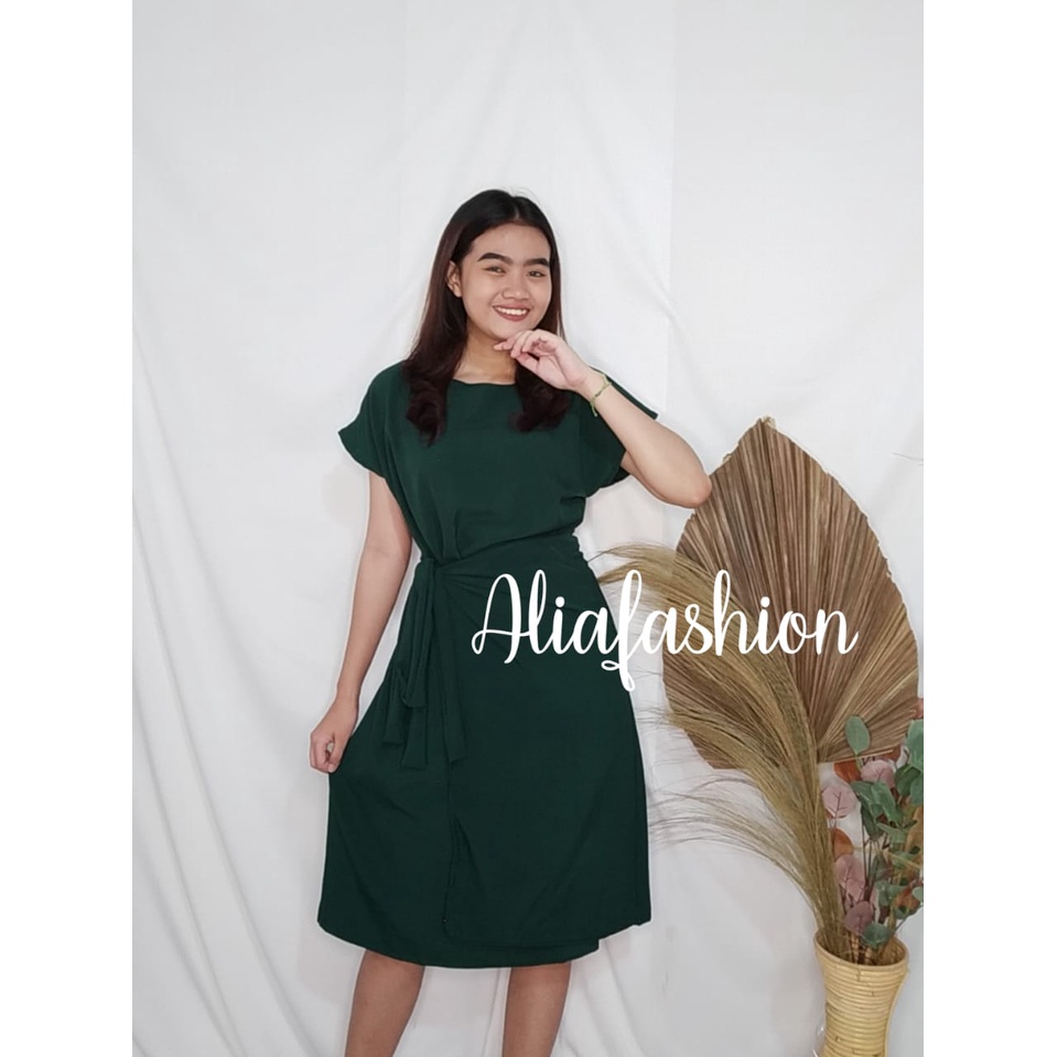DRESS LUCILLE PLAID/DRESS WANITA KOREA/DRESS