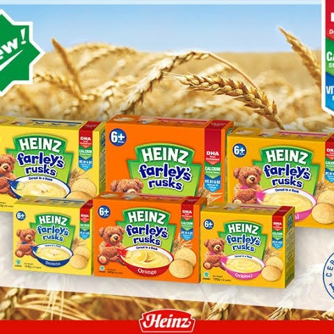 Heinz Farley's Rusk 120gram Biskuit Bayi