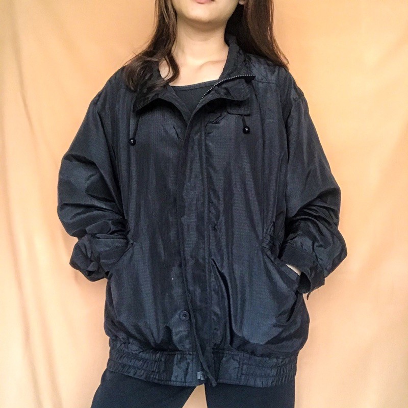 PRELOVED THRIFT LUSSO SPORT Jaket Vintage hitam