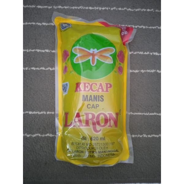 

Kecap Manis Cap Laron Refill 620ml Asli Tuban