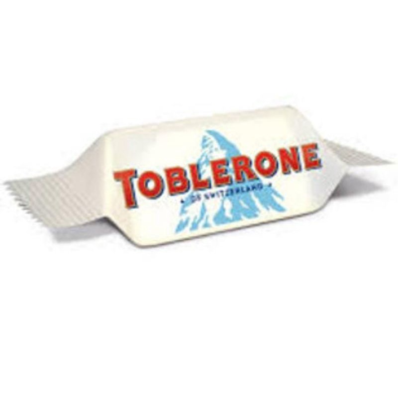 

TOBLERONE WHITE SATUAN / PIECE