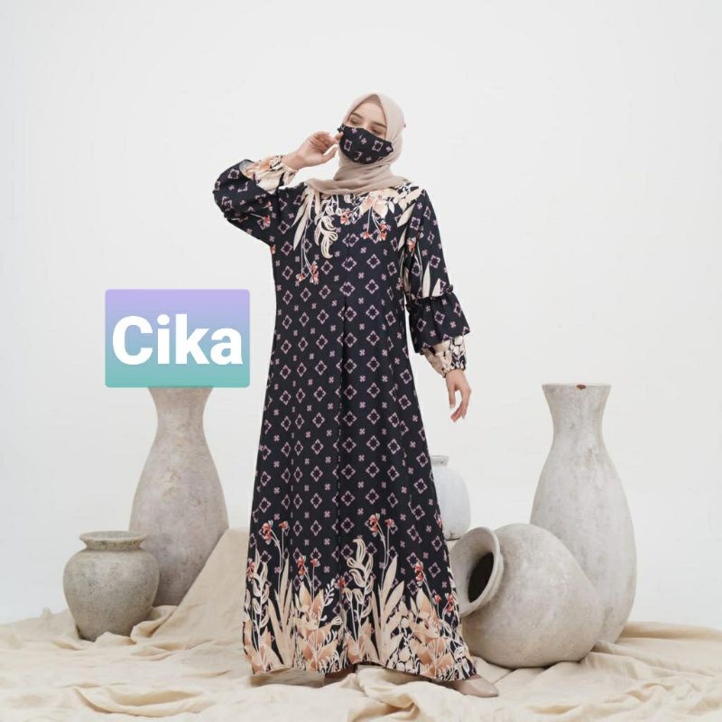 Maxi Soleha +Masker / Busana Muslim Remaja Dewasa Wanita/ In Fashion / Jumbo