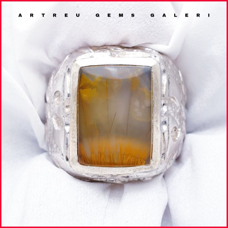 Batu Cendana Serat Emas Mix Pandan. batu kecubung batu pandan unik batu sulaiman batu yaman