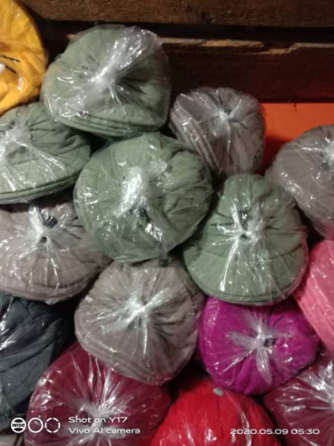 (1kg isi 25 pcs)Topi Bayi korea Karakter Kucing / COD-3