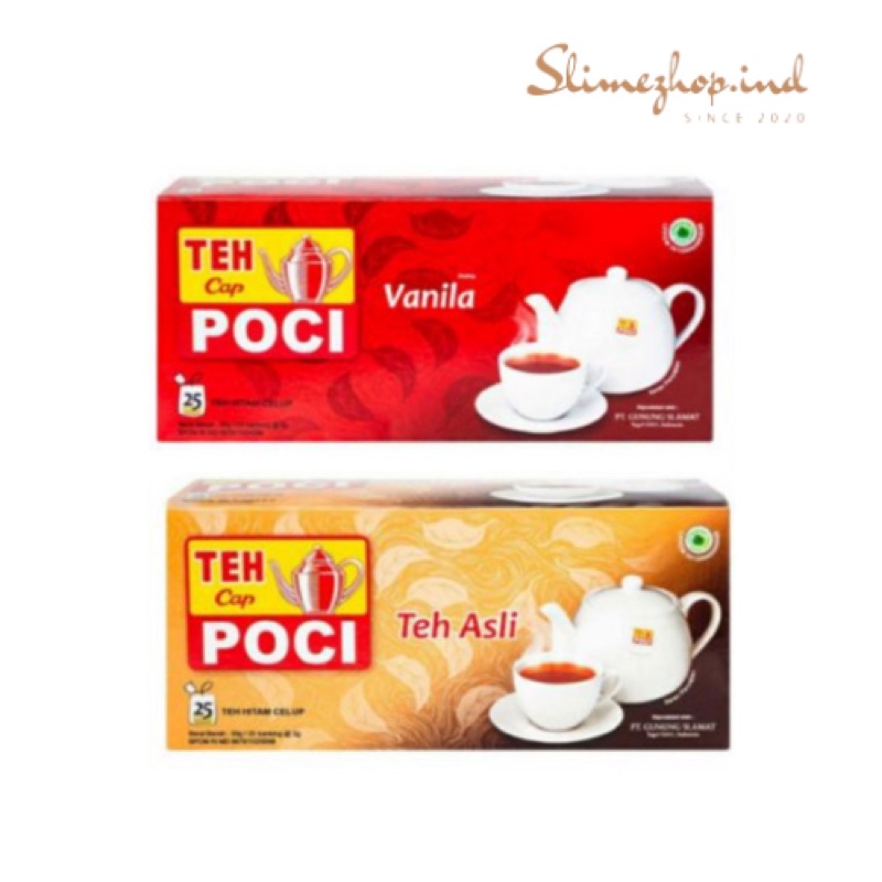 

TEH POCI VANILLA / TEH ASLI 25PCS