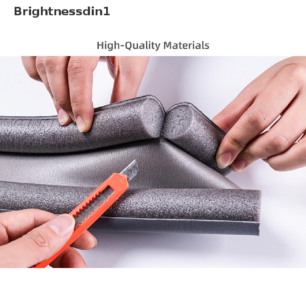 (Brightnessdin1) Strip Segel Bawah Pintu flexible Anti Angin / Debu