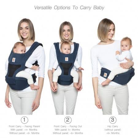 Ergobaby Hip Seat Cool Air Mesh Carrier