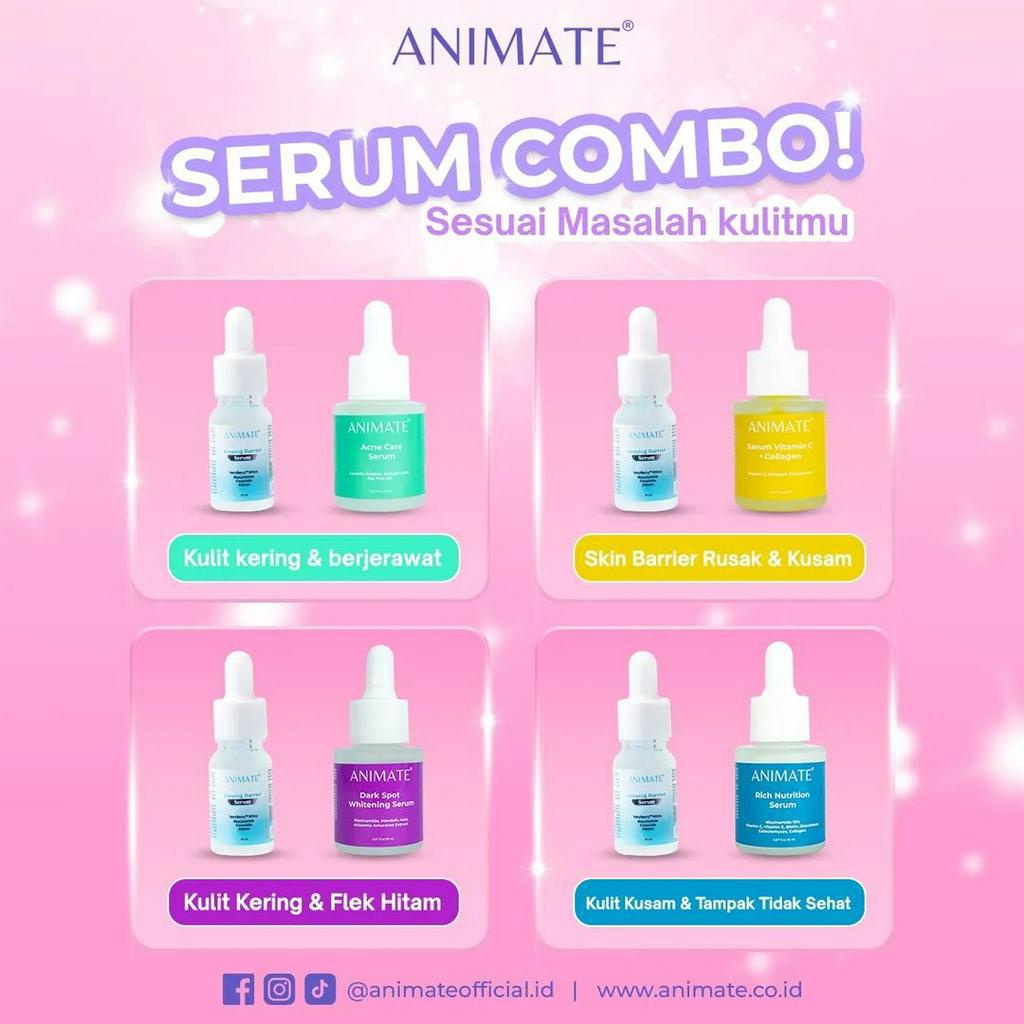 ANIMATE Serum 20ml | Whitening / Dark Spot / Glowing Barrier / 24K Gold / Acne / Vitamin C